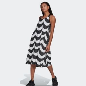 Adidas Marimekko Midi Razorback Tank Dress